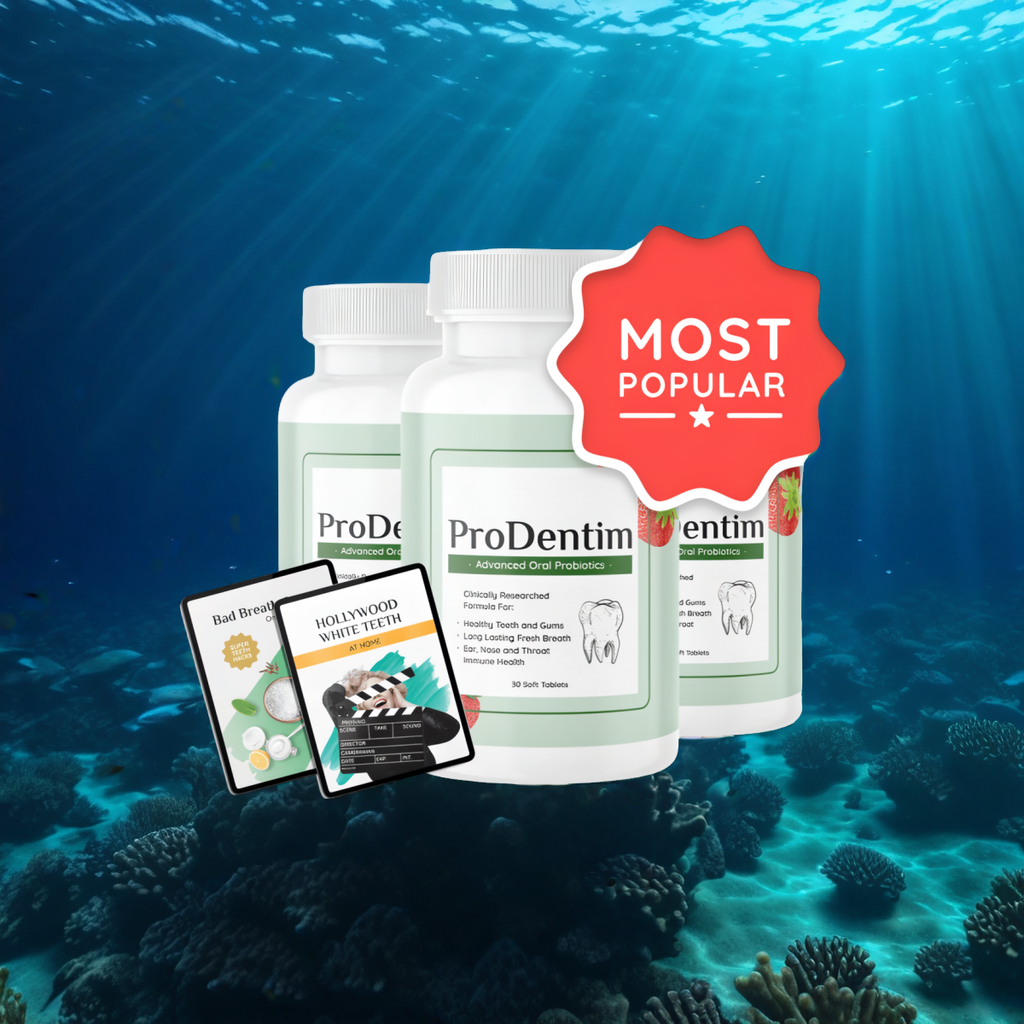 ProDentim - 3 Bottles + 2  Ebooks